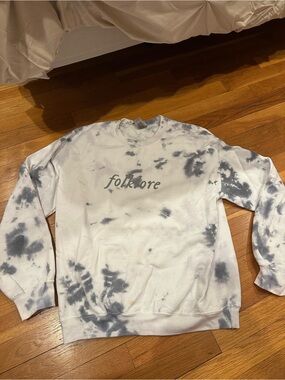Homemade Taylor Swift Folklore Crewneck